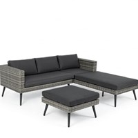 SET SALOTTO ANG. C-C MARLOW GREY