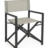 SEDIA REGISTA TAYLOR GRIGIO SCURO/BONE