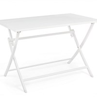 TAVOLO PIEGH. ELIN 110X70 BIANCO LH30