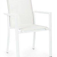 SEDIA C-BR KONNOR BIANCO CX21