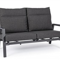 DIVANO 2P RECL C-C KLEDI ANTRACITE JX55