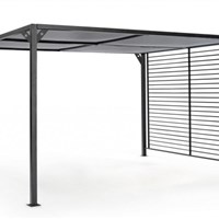 GAZEBO NOAH 3X3.6 ANTRACITE LH32