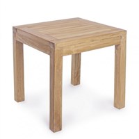 TAVOLINO QUADRO TEAK 50X50