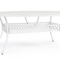 TAVOLO IVREA OV 200X150 BIANCO
