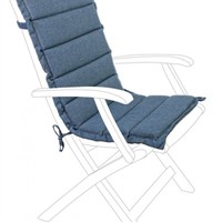 CUSCINO TRAPUNTATO SCHIEN MEDIO JEANS