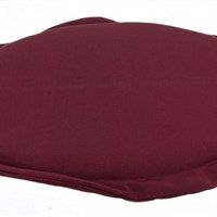 CUSCINO POLY180 BORDEAUX SEDUTA TONDO