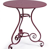 TAVOLO ETIENNE BORDEAUX D70